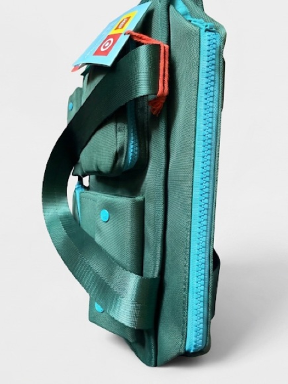 LEGO x Target Utility Pockets Weekender Tote Bag NWT Back to School - Picture 3 of 6
